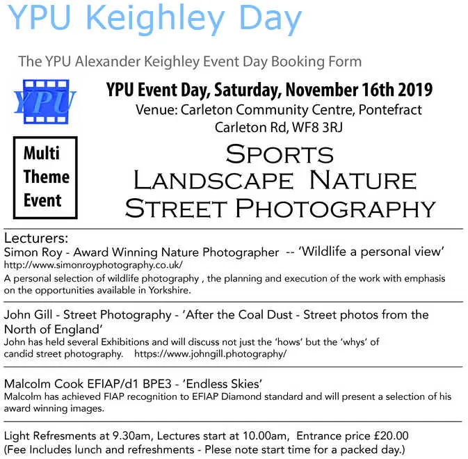 YPU Keighley Day 2019
