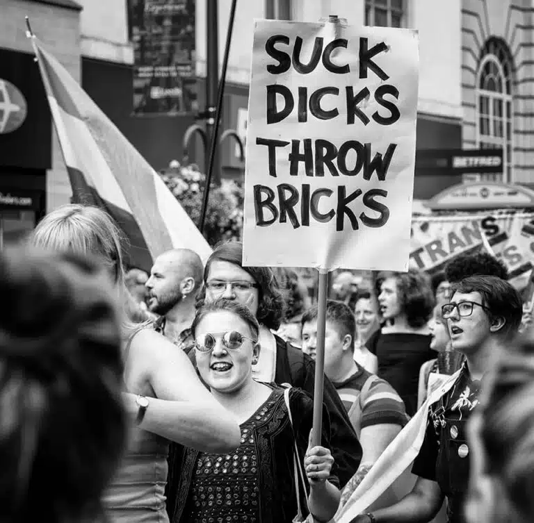 Leeds-Pride-2019-23 Suck dicks throw bricks.