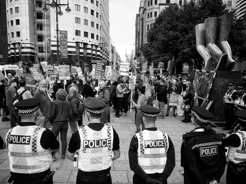 Photos-of-far-right-demo-in-Leeds-2019 Far right demo in Leeds 7th September 15