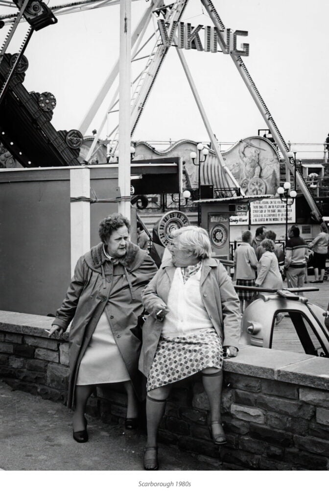 2 elderly women in Scarborough in the 1980s