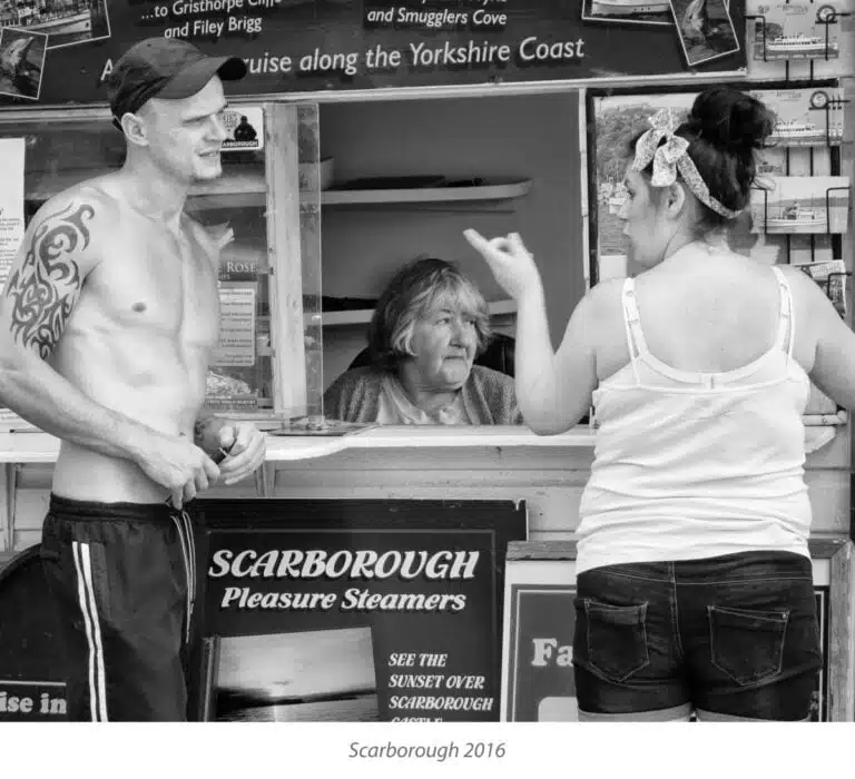 Scarborough boat trip kiosk Scarborough boat trip kiosk